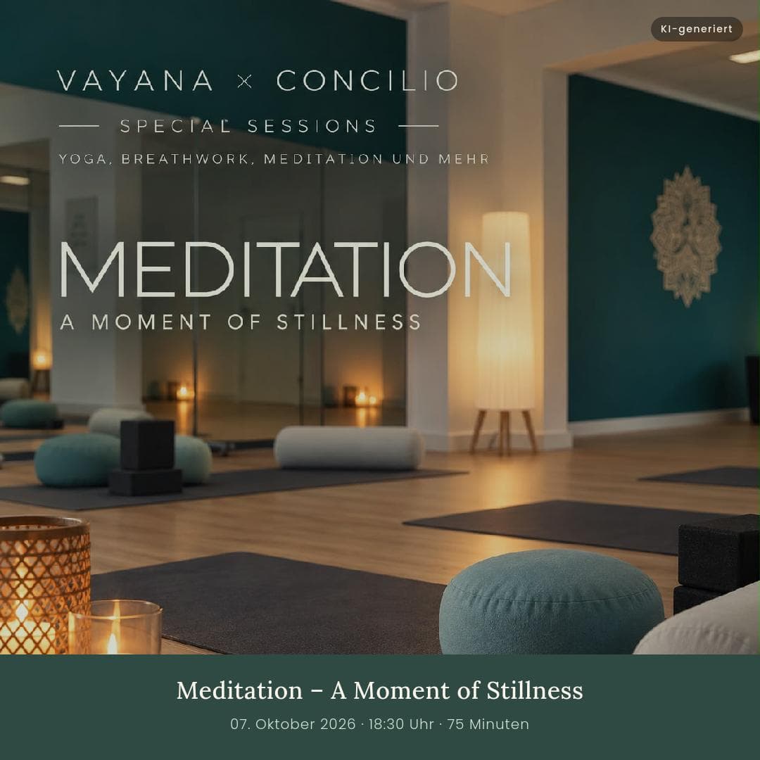 Grafik zur Session Meditation — A Moment of Stillness